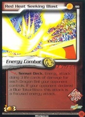 Red Heat Seeking Blast - Unlimited Edition - Flat Foil